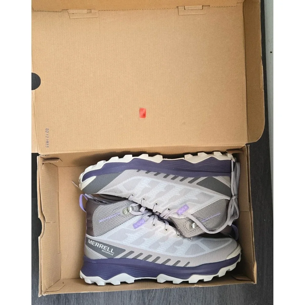 Merrell‎ Men's Speed Eco Mid WP, Dove, Size 9.5